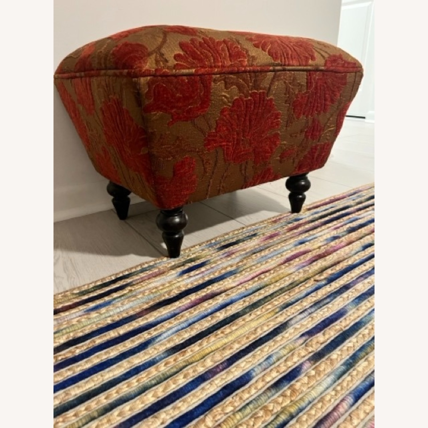 Pier 1 Imports Ottoman-Footstool-Extra Seat - image-2