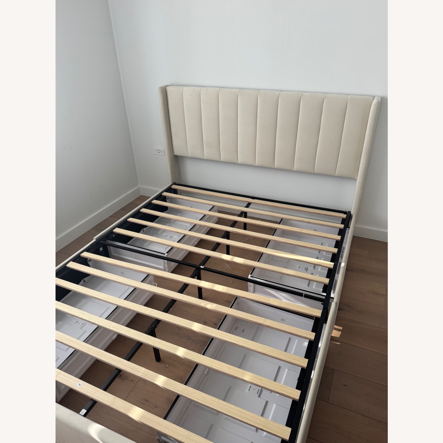 Wayfair Queen Bed w Storage - image-2