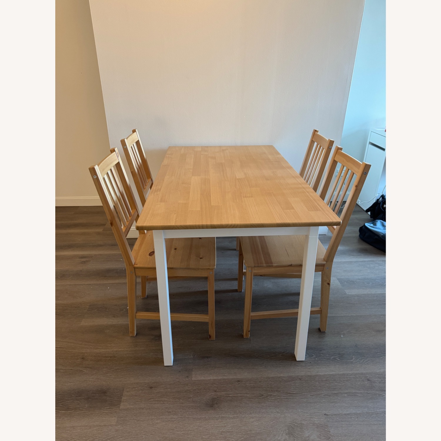 IKEA Dining Table with 4 Chairs - image-1