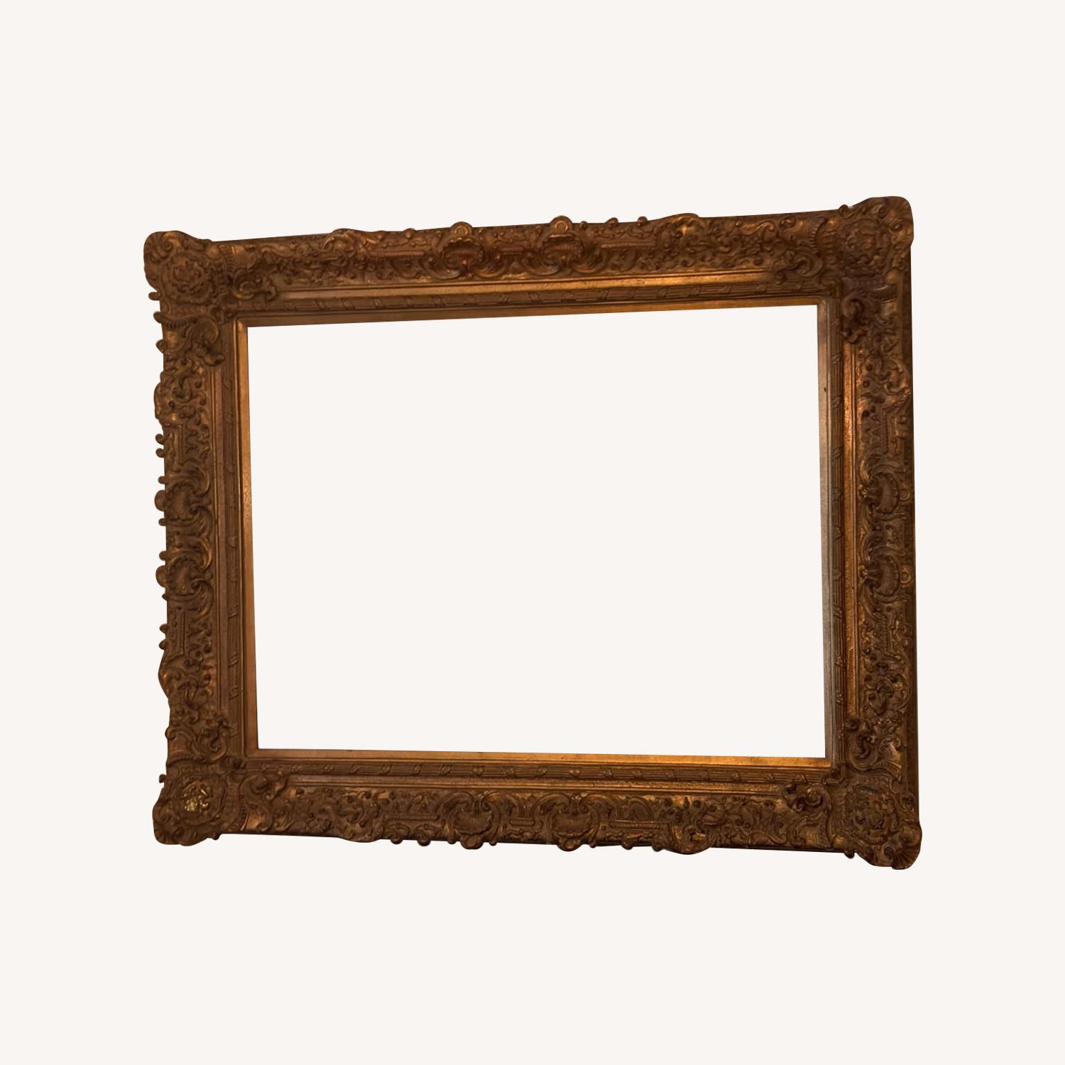 Elements Fine Home Antique Gold Wall Mirror - image-0