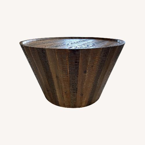 Used Solid Acacia Cocktail Table for sale on AptDeco