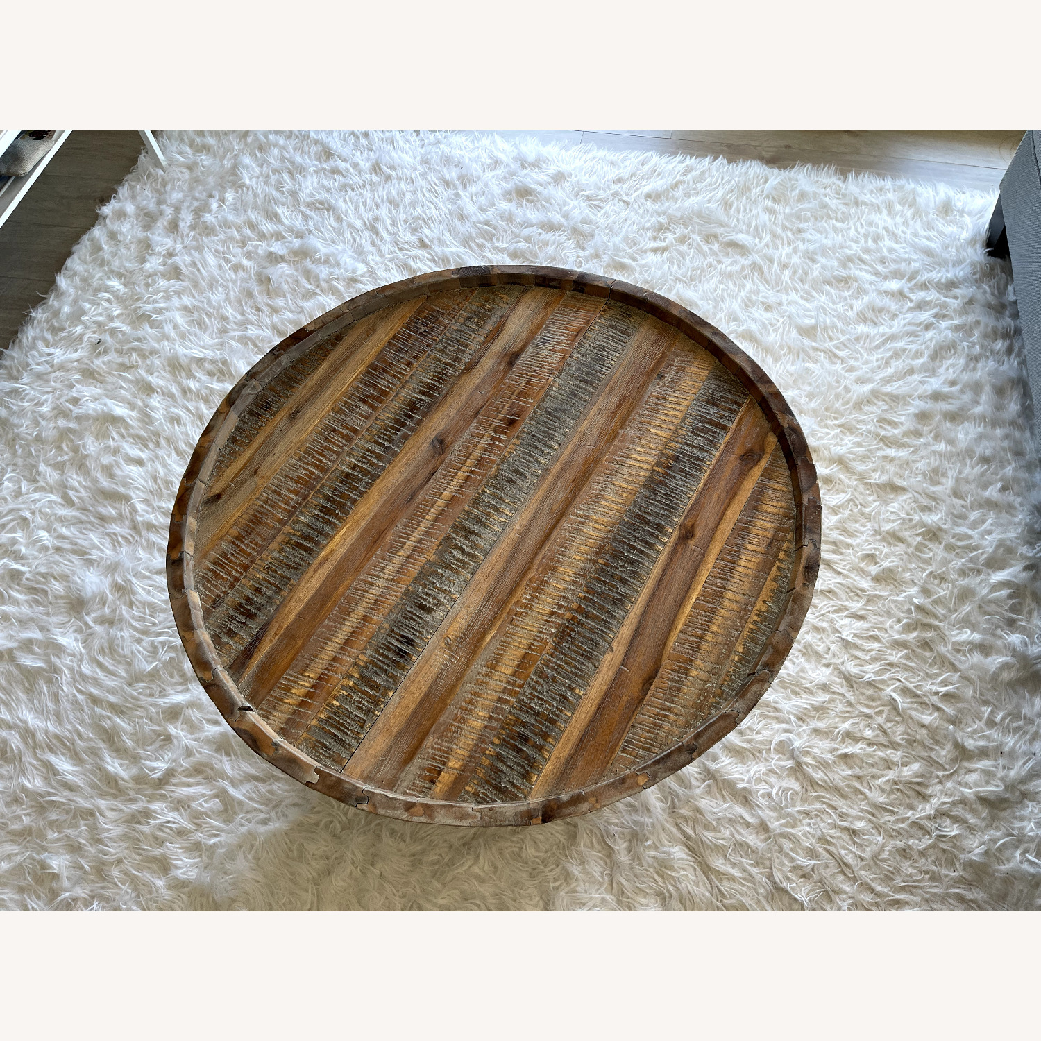 Solid Acacia Cocktail Table - image-2