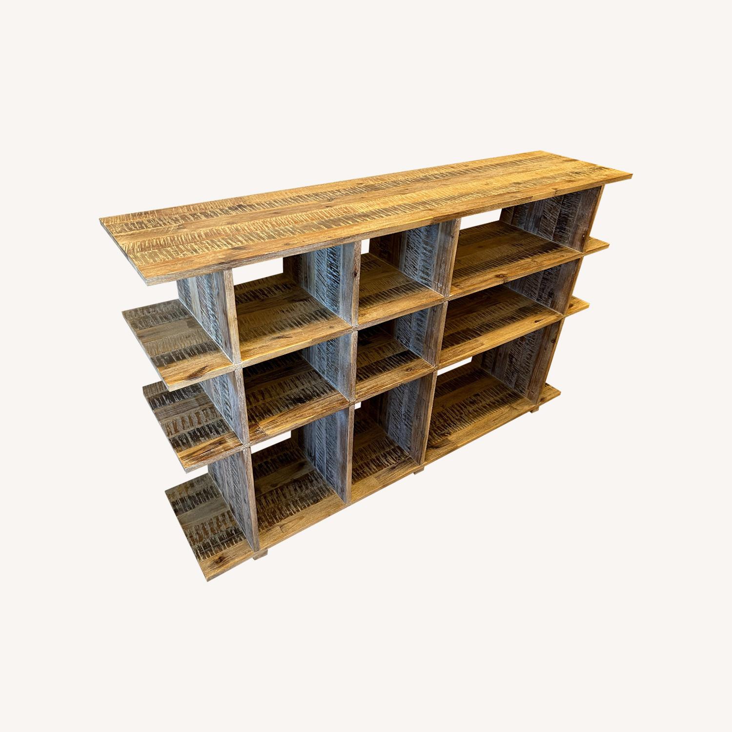 Mor Solid Acacia Rustic Bookshelf - image-0