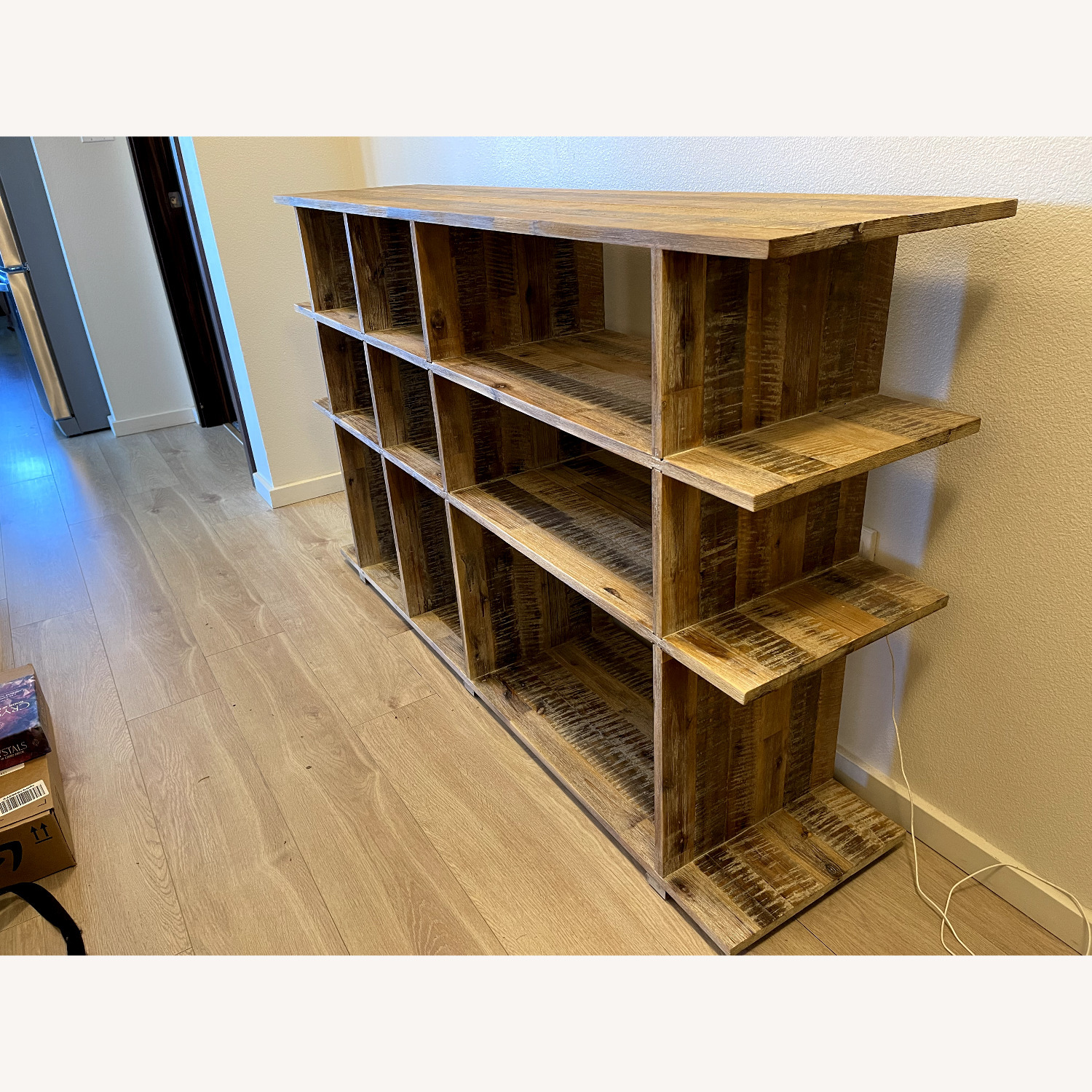 Mor Solid Acacia Rustic Bookshelf - image-3