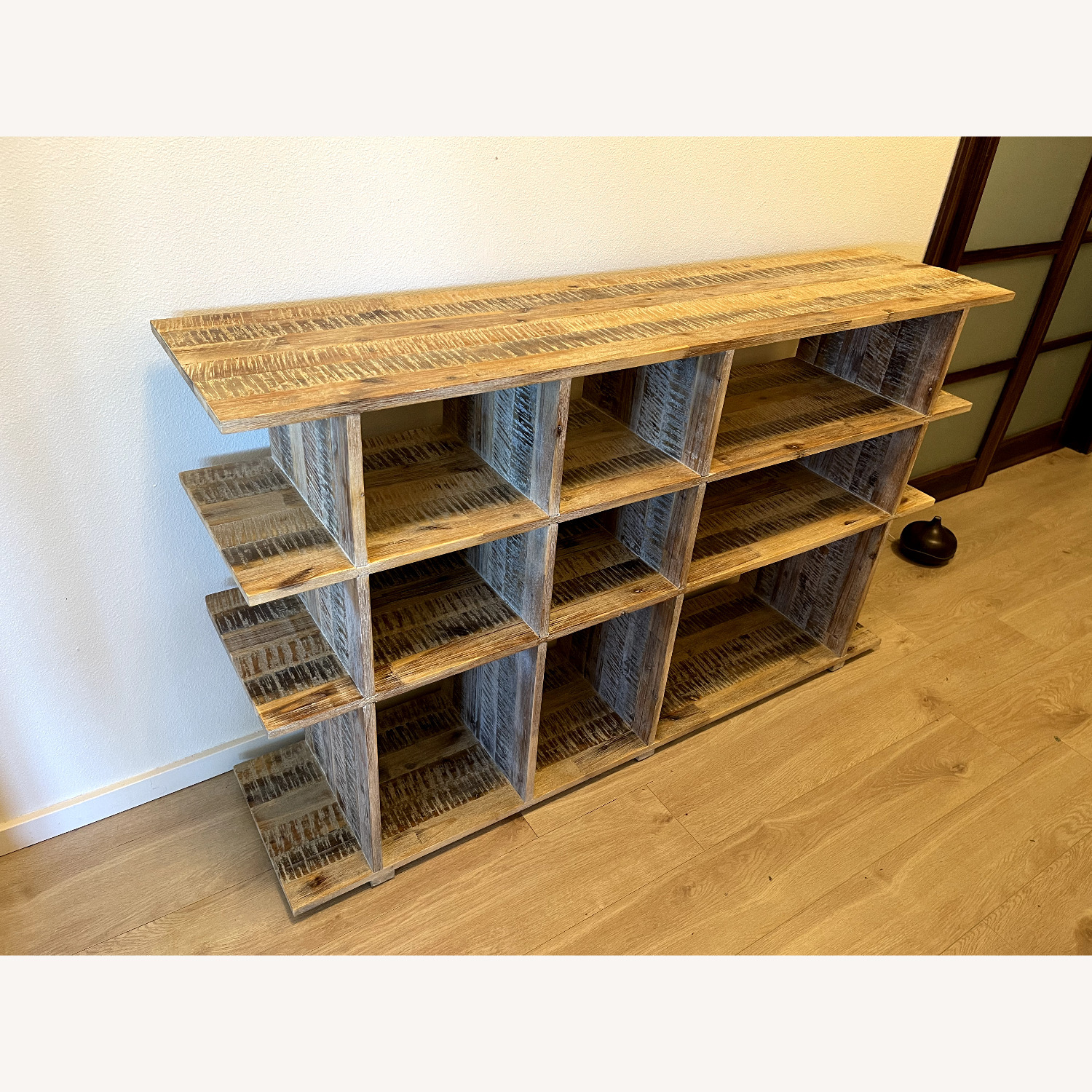 Mor Solid Acacia Rustic Bookshelf - image-1
