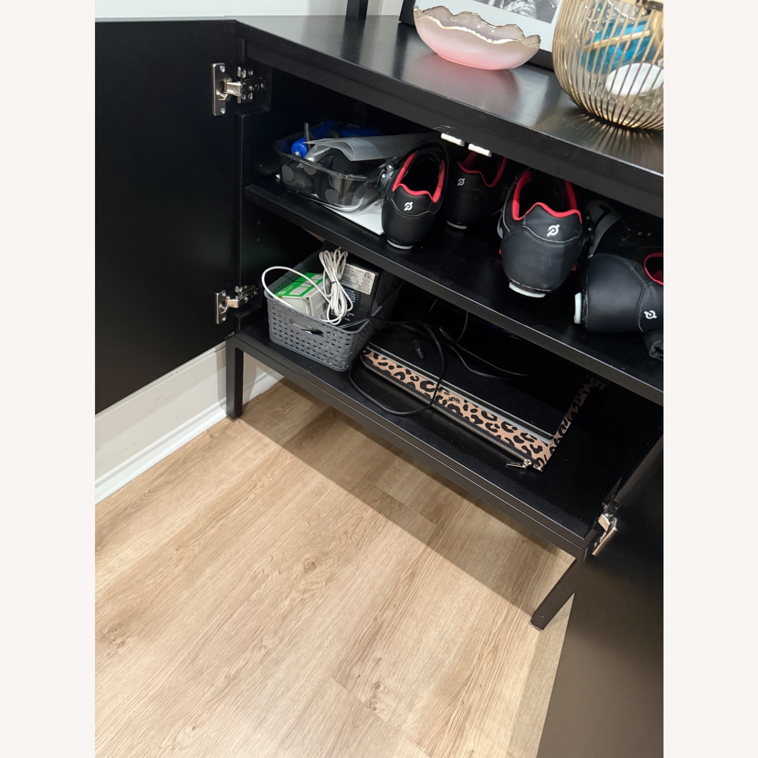 CB2 Stairway Black Cabinet 96” - image-4