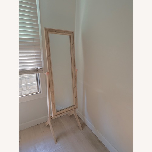 Used Vintage Floor Cheval Mirror with Lights for sale on AptDeco