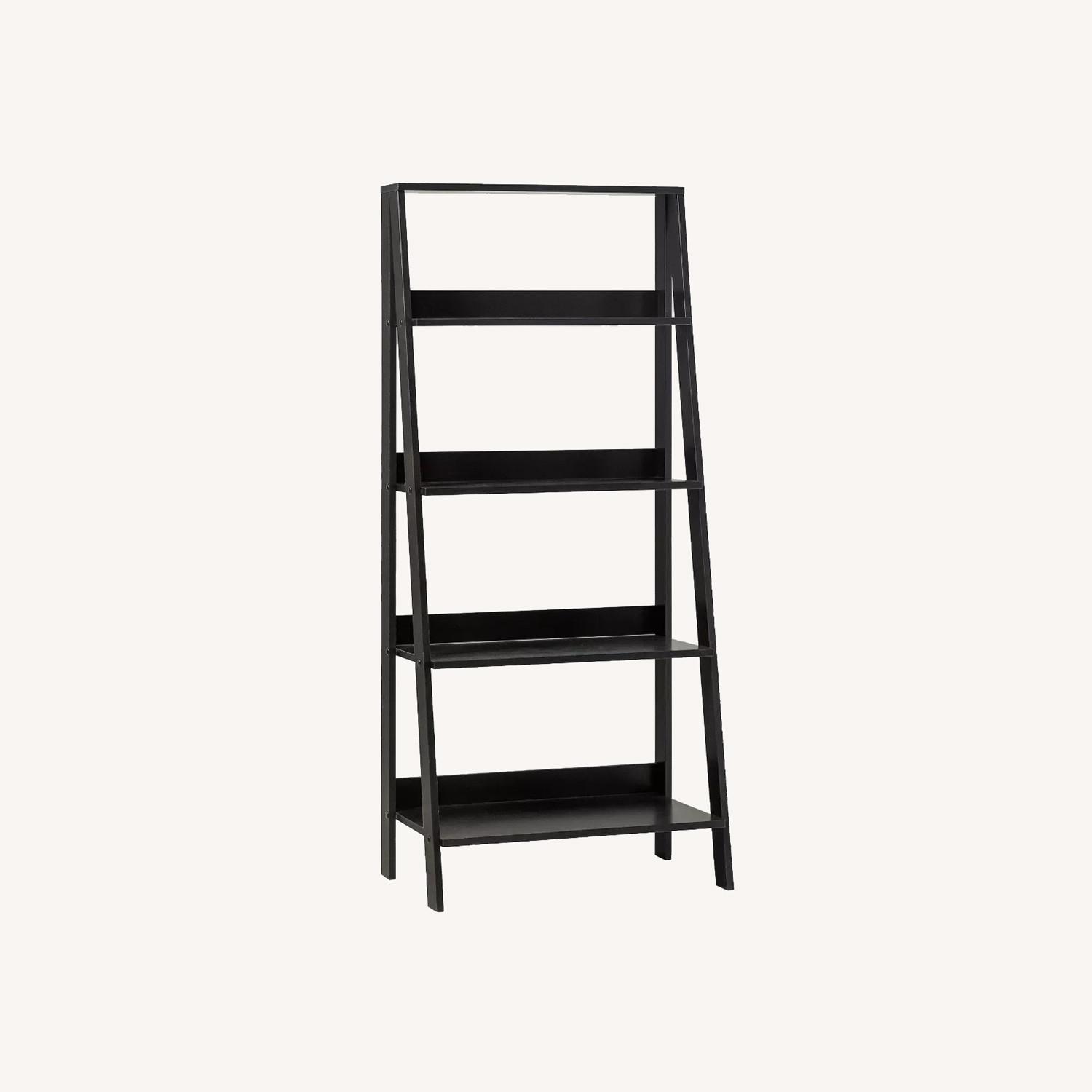 Modern Black Bookshelf - image-0