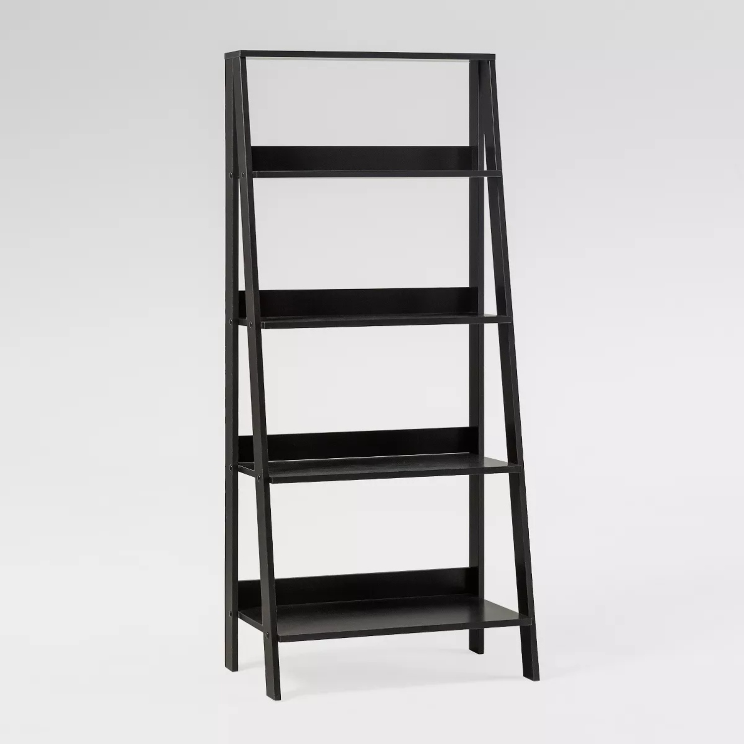 Modern Black Bookshelf - image-4