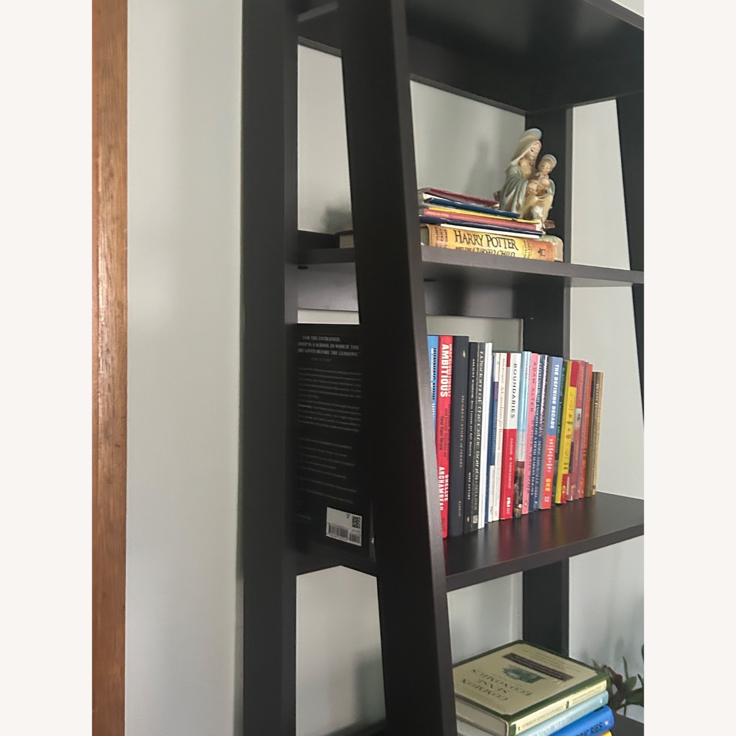 Modern Black Bookshelf - image-2
