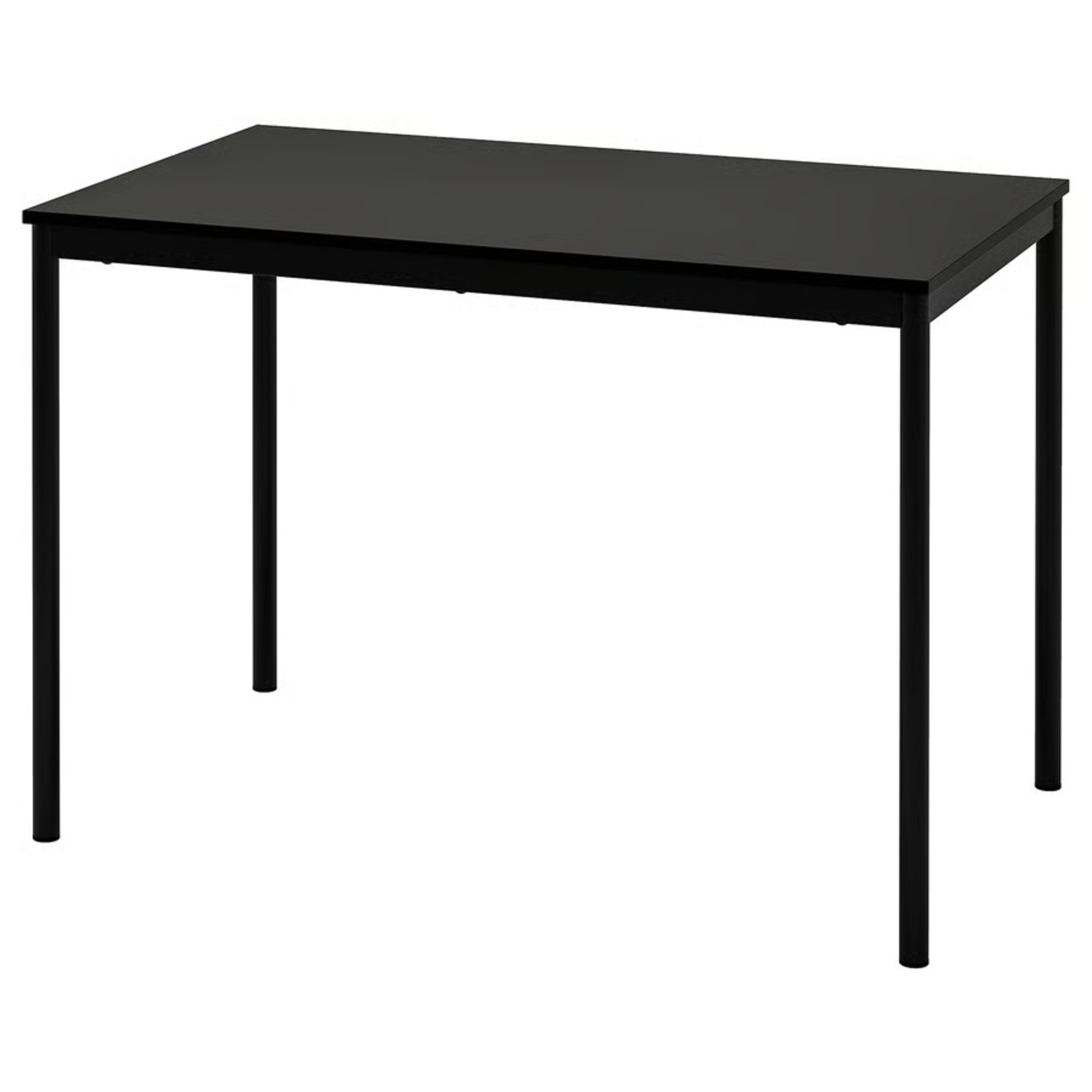 IKEA SANDSBERG 4 Person Black Dining Table - image-5