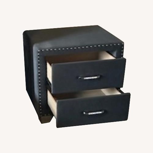 Used Aspen Home Velvet Nightstand for sale on AptDeco