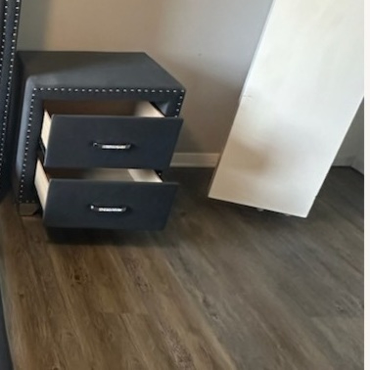 Aspen Home Velvet Nightstand - image-2