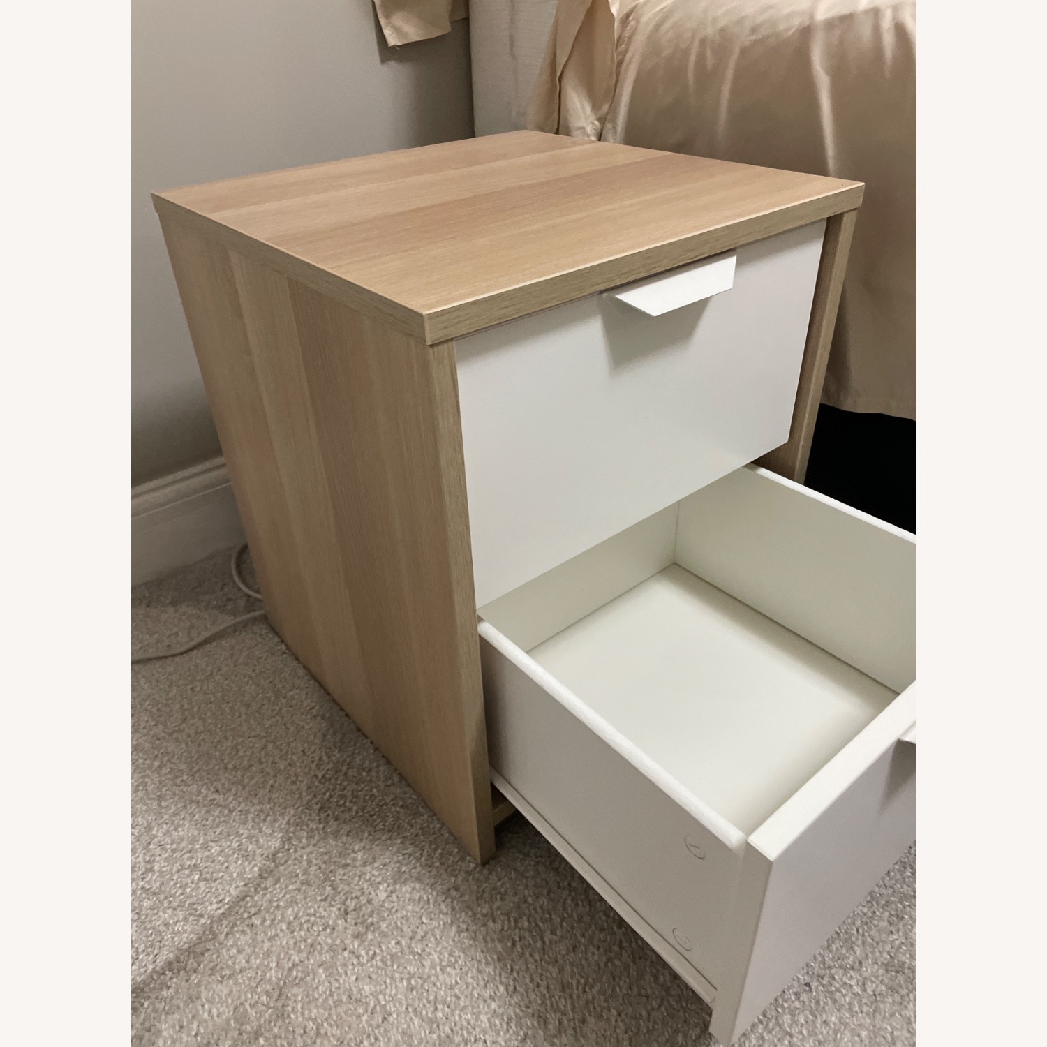 IKEA アスクヴォル　ASKVOLL askvoll-bed-frame-white-