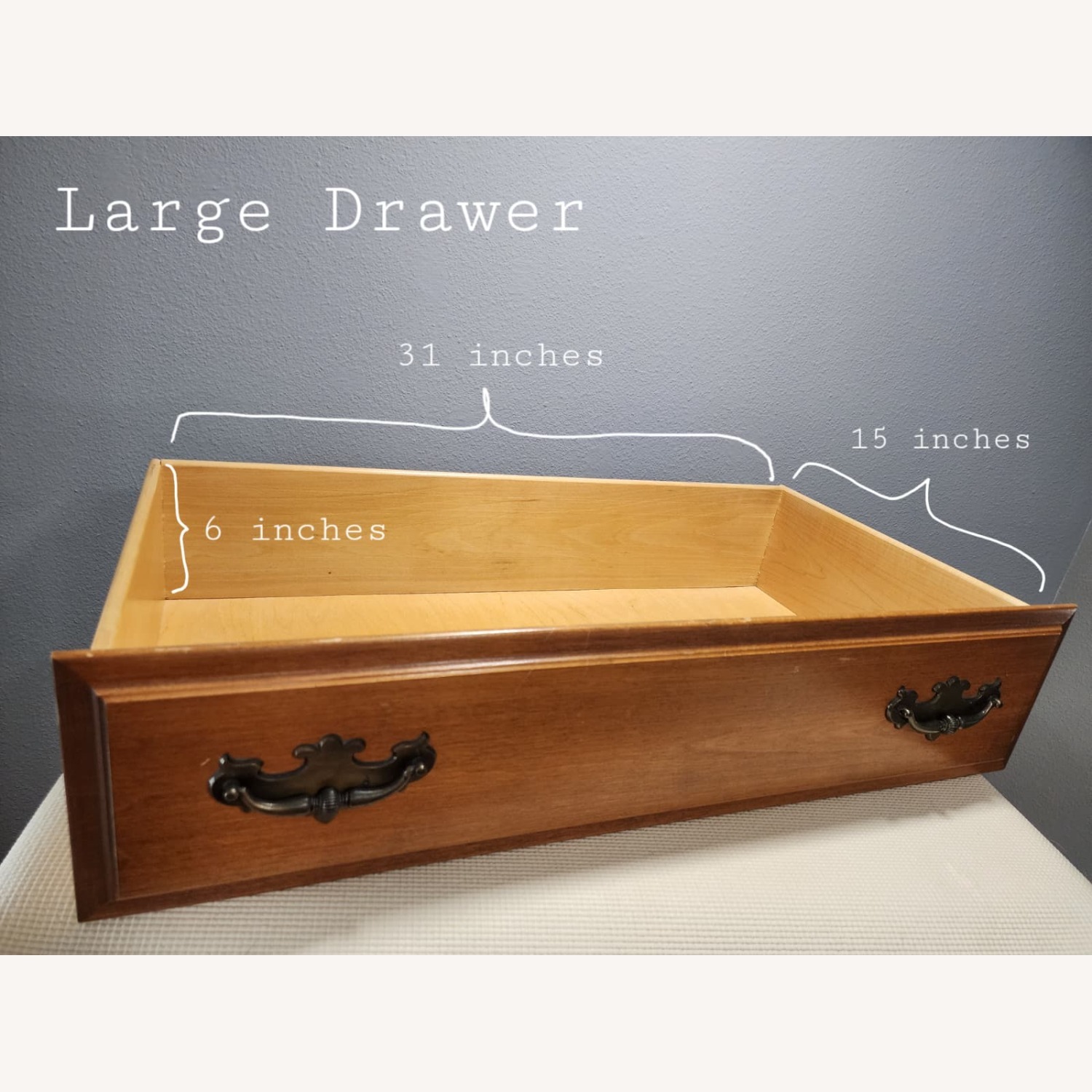 Vintage Highboy Chest of Drawers - image-13