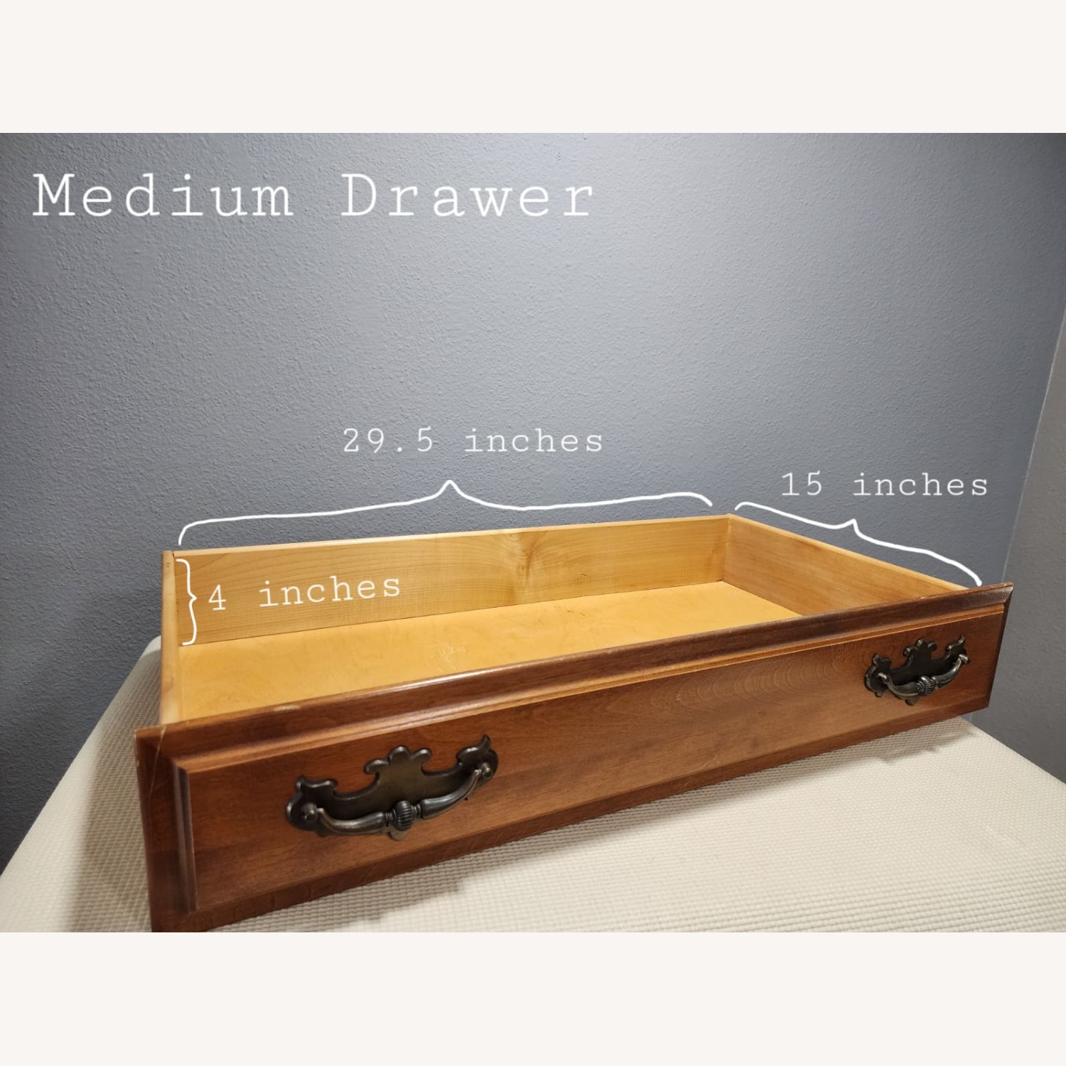 Vintage Highboy Chest of Drawers - image-14