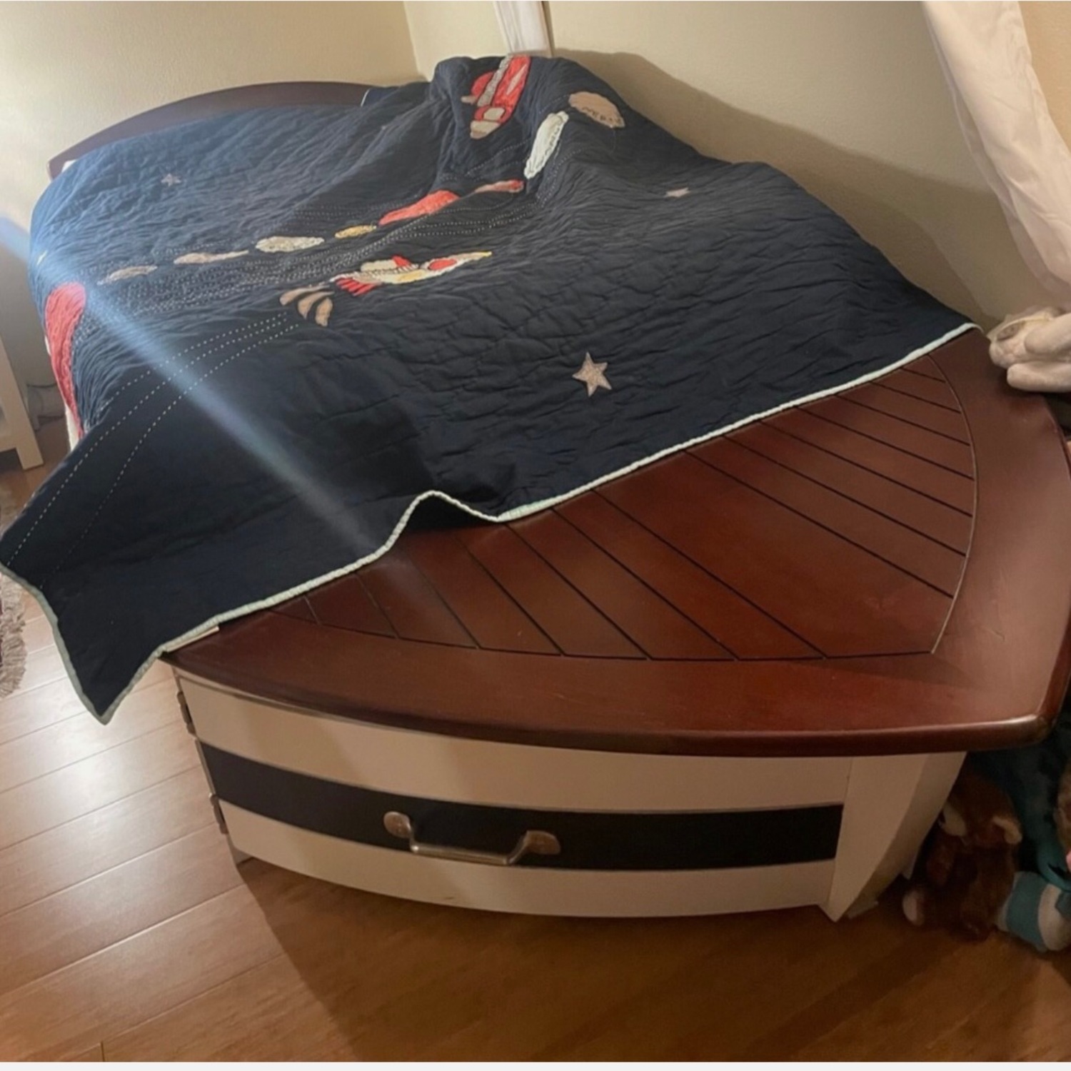Pottery Barn Kids Speedboat Bed  - image-1