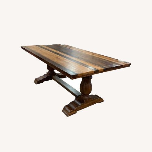 Used Pottery Barn Bowry Farmhouse Dining Table for sale on AptDeco