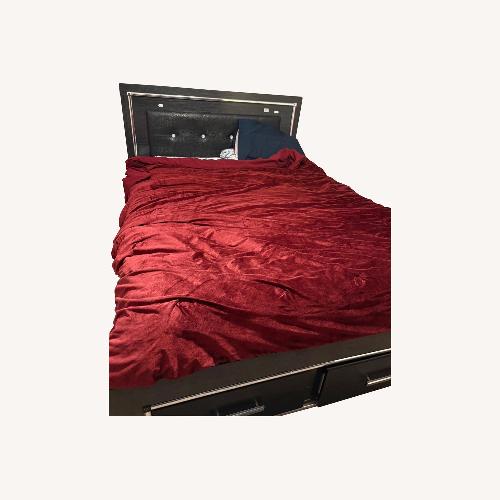 Used Ashley Queen Size Bed Frame for sale on AptDeco
