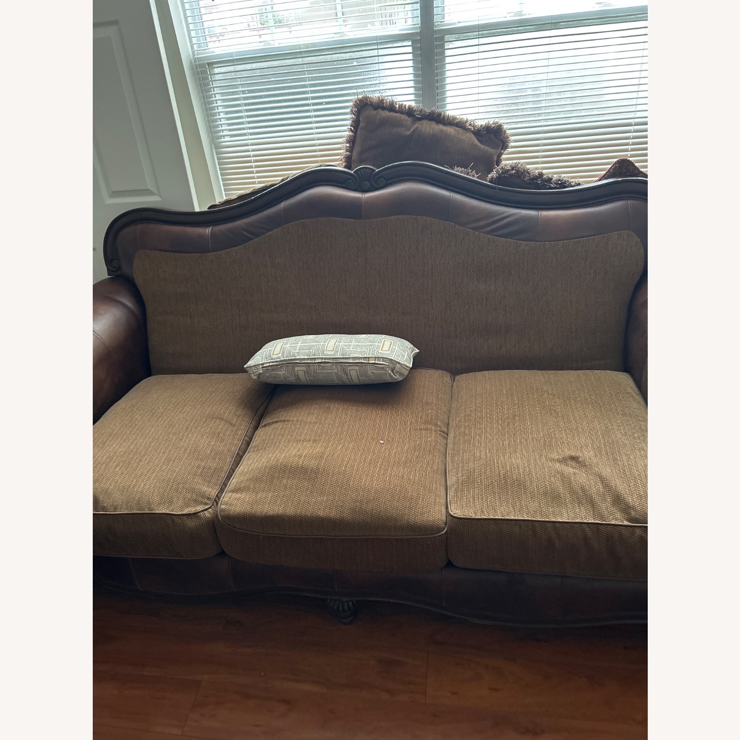 Solid Wood Sofa - image-3