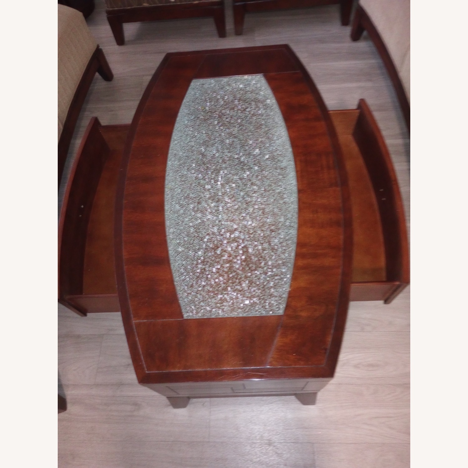 Coffee Table With Drawers - image-2