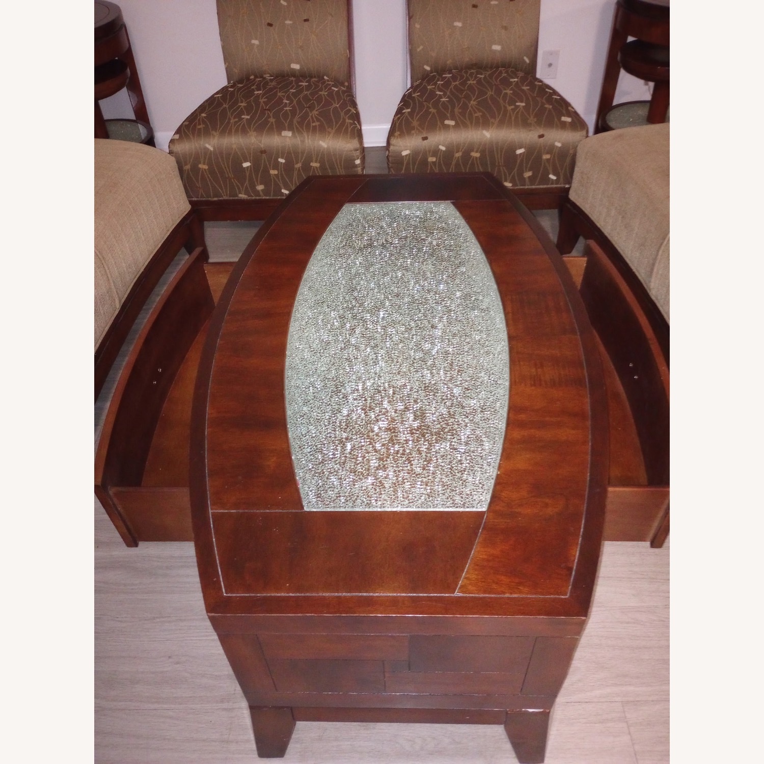 Coffee Table With Drawers - image-3