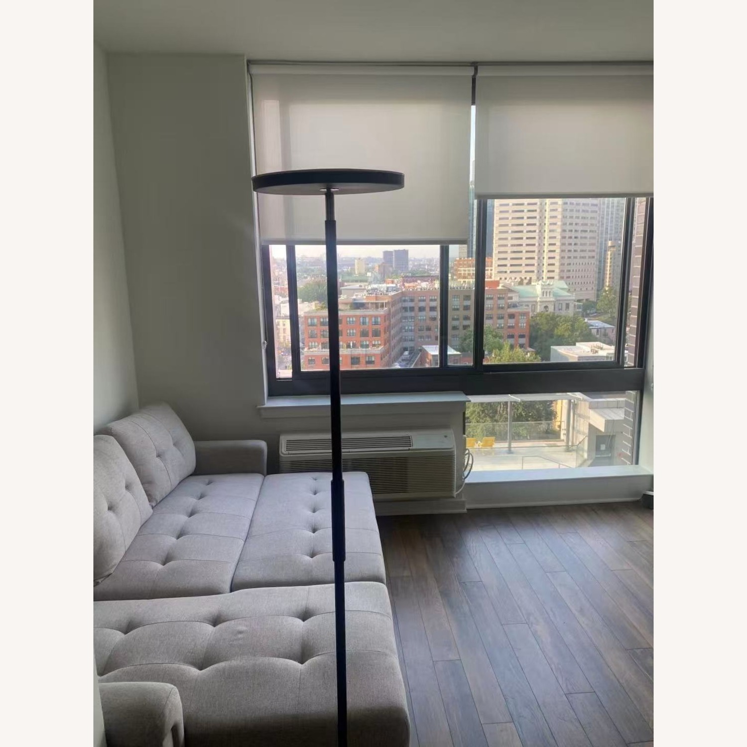 78.5 “ W Linen L-Shaped Combo Sofa & Sofa Bed - image-3