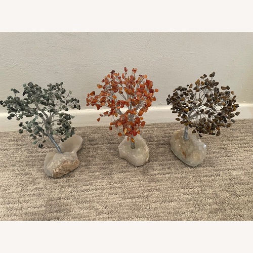 Used Polished Stone Trees in White Quartz  for sale on AptDeco