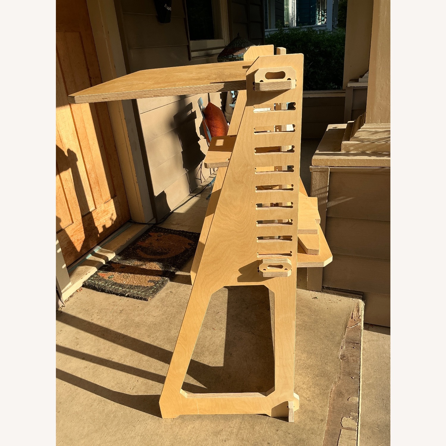 Modular Wooden Standing / Sitting Desk - image-3