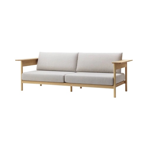 Used Karimoku Case Kinuta Sofa Light Grey 2 Seater for sale on AptDeco