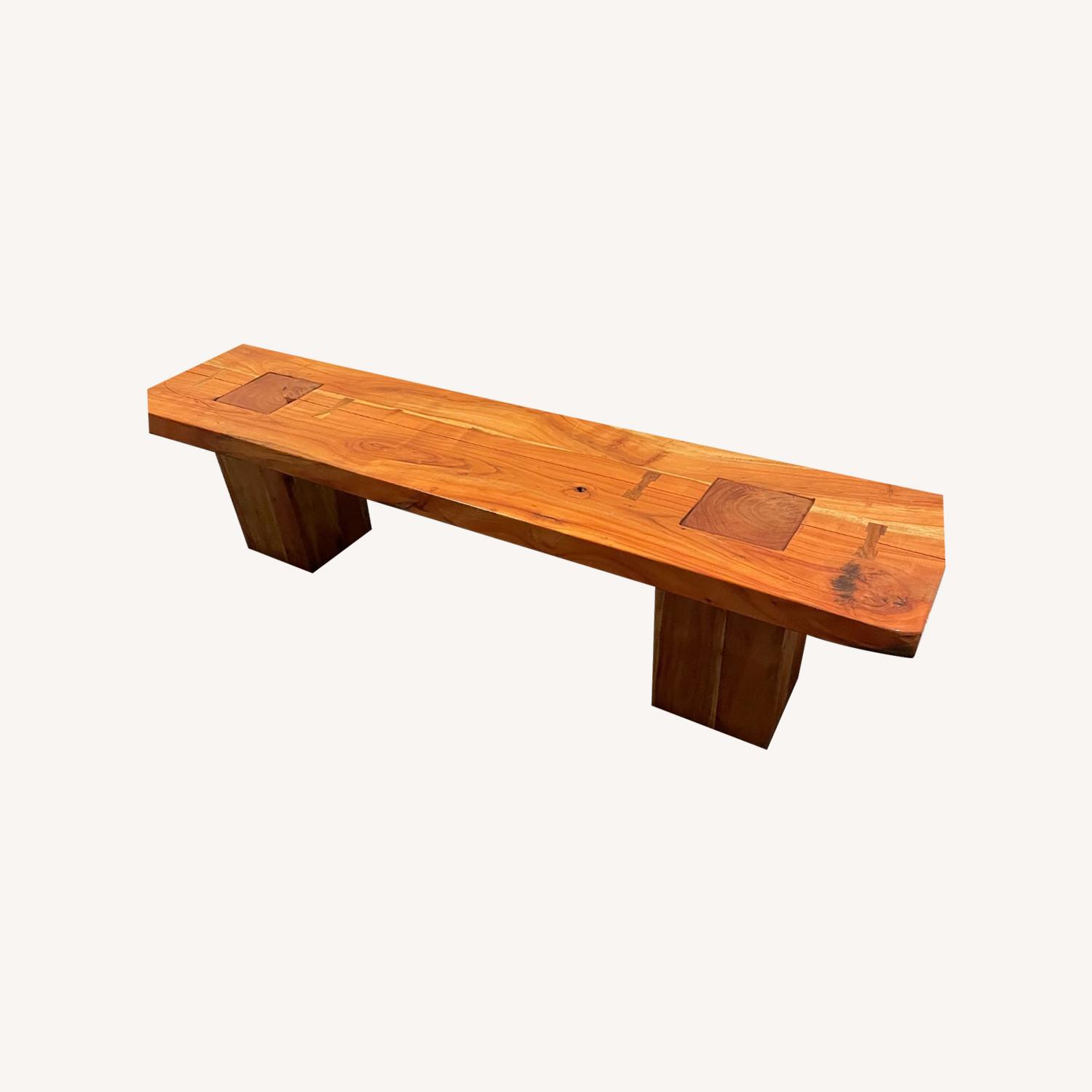 Wood Bench - image-0
