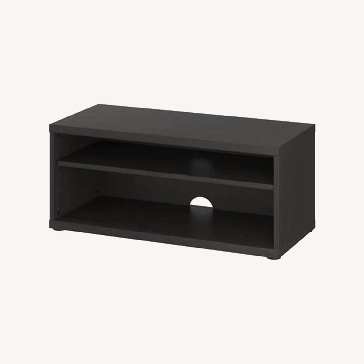 IKEA MOSJO Dark Brown TV Unit - image-0