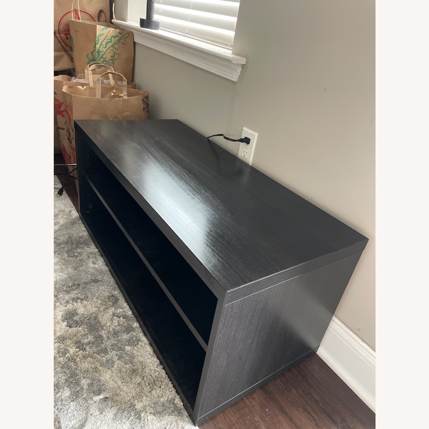 IKEA MOSJO Dark Brown TV Unit - image-3