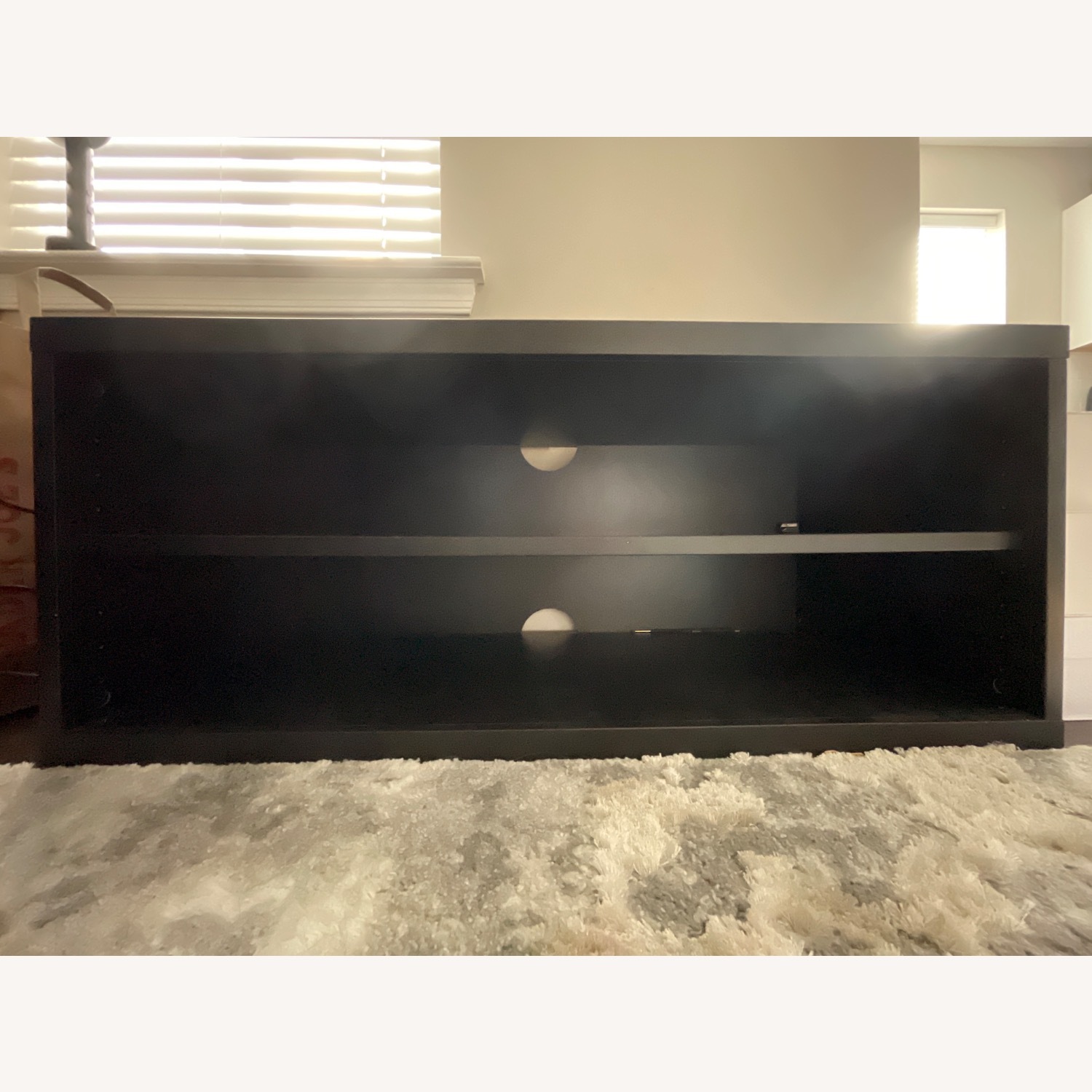 IKEA MOSJO Dark Brown TV Unit - image-1