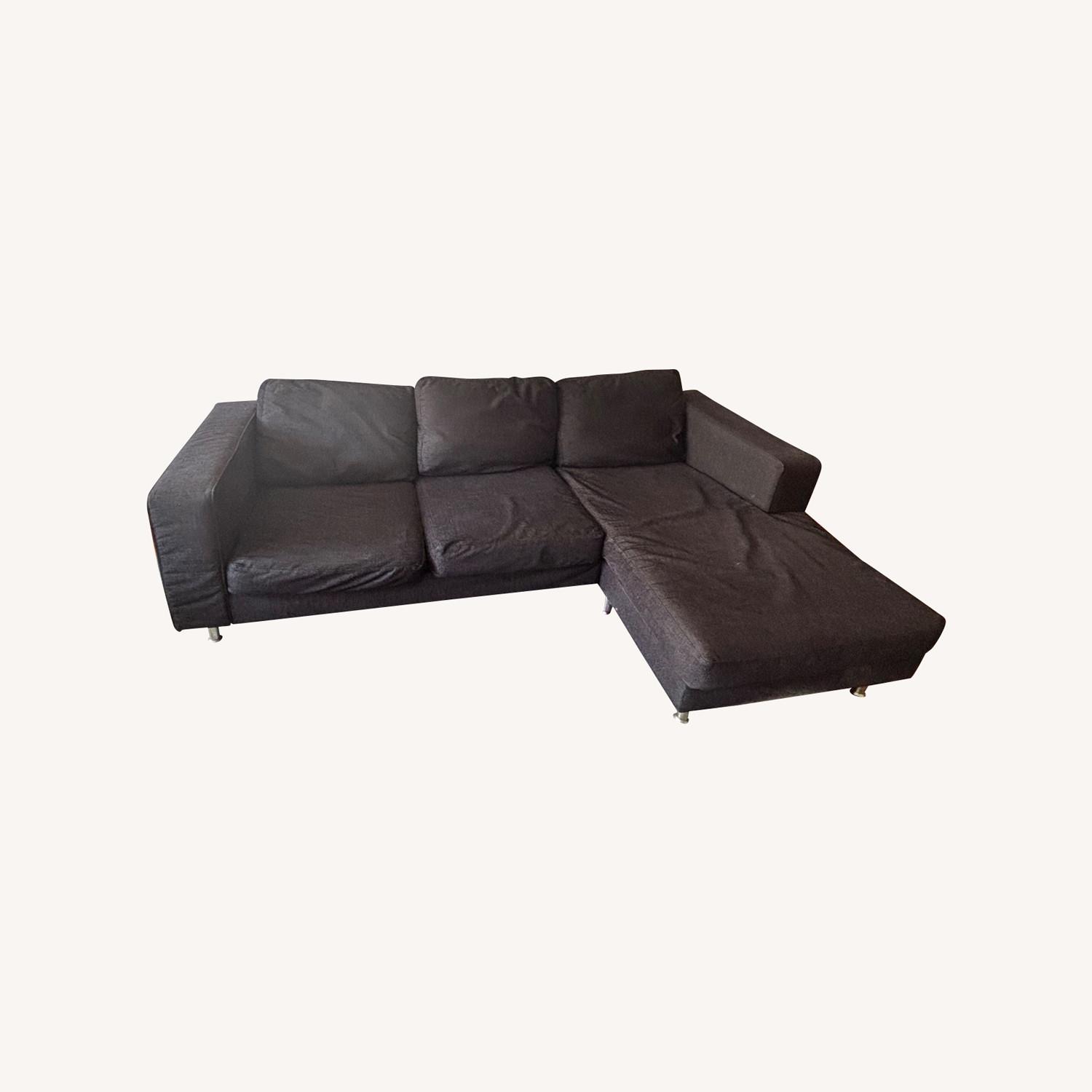 BoConcept Modern and Comfortable 2 Piece Sectional - image-0