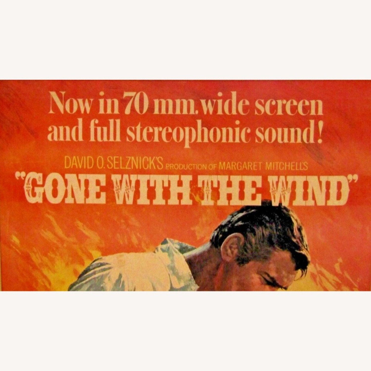 Framed Gone with the Wind Two Sheet Theater Poster - image-2