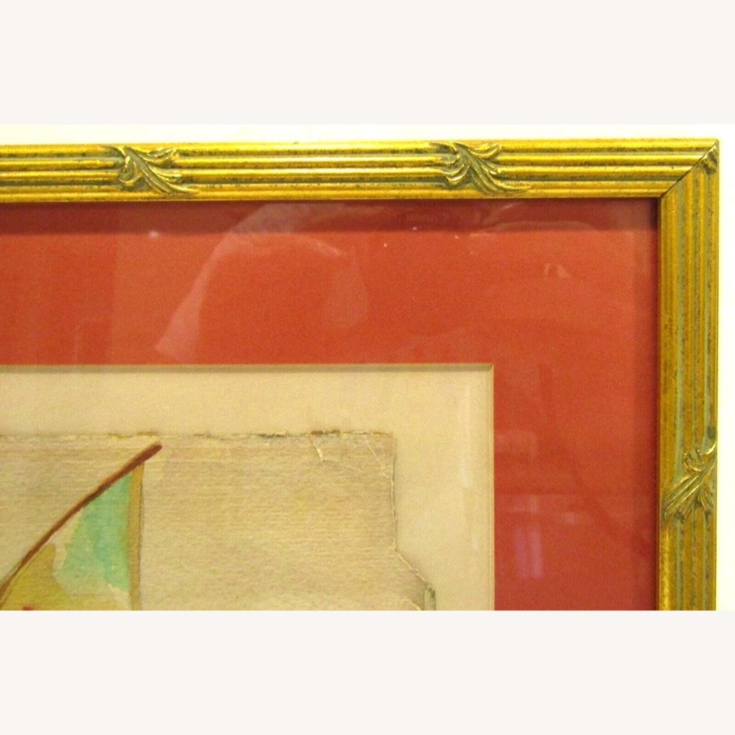 Glen Mitchell Signed Framed Watercolor Painting  - image-6