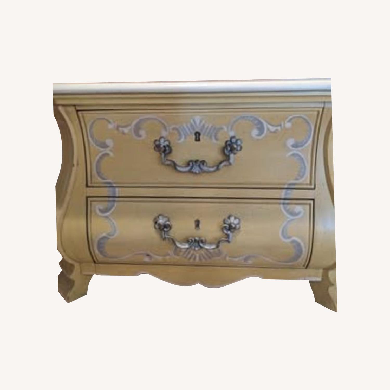 Drexel Bombay Mustard Yellow Nightstand - image-0