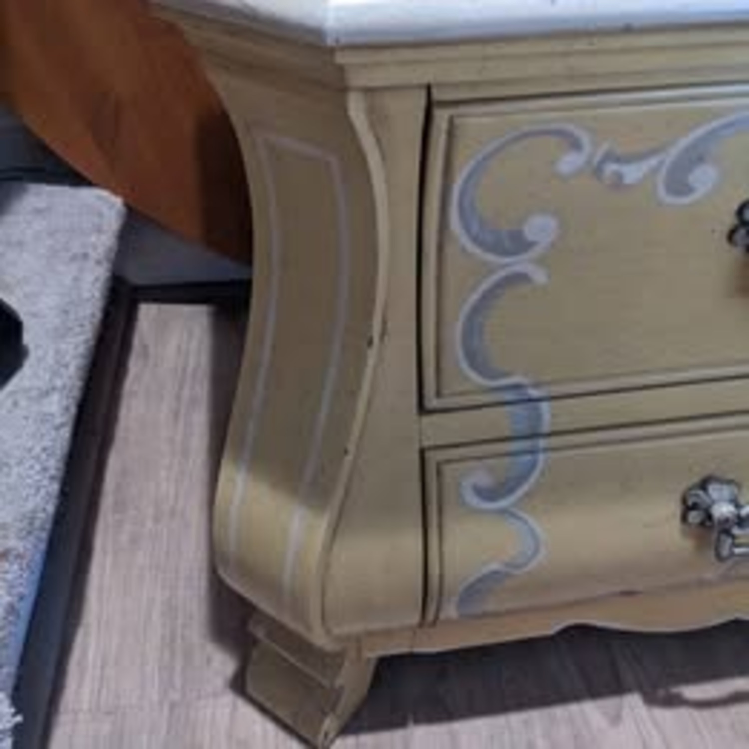 Drexel Bombay Mustard Yellow Nightstand - image-7