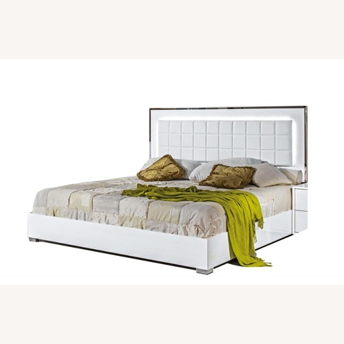 Used J&M Alice King Size Bed for sale on AptDeco