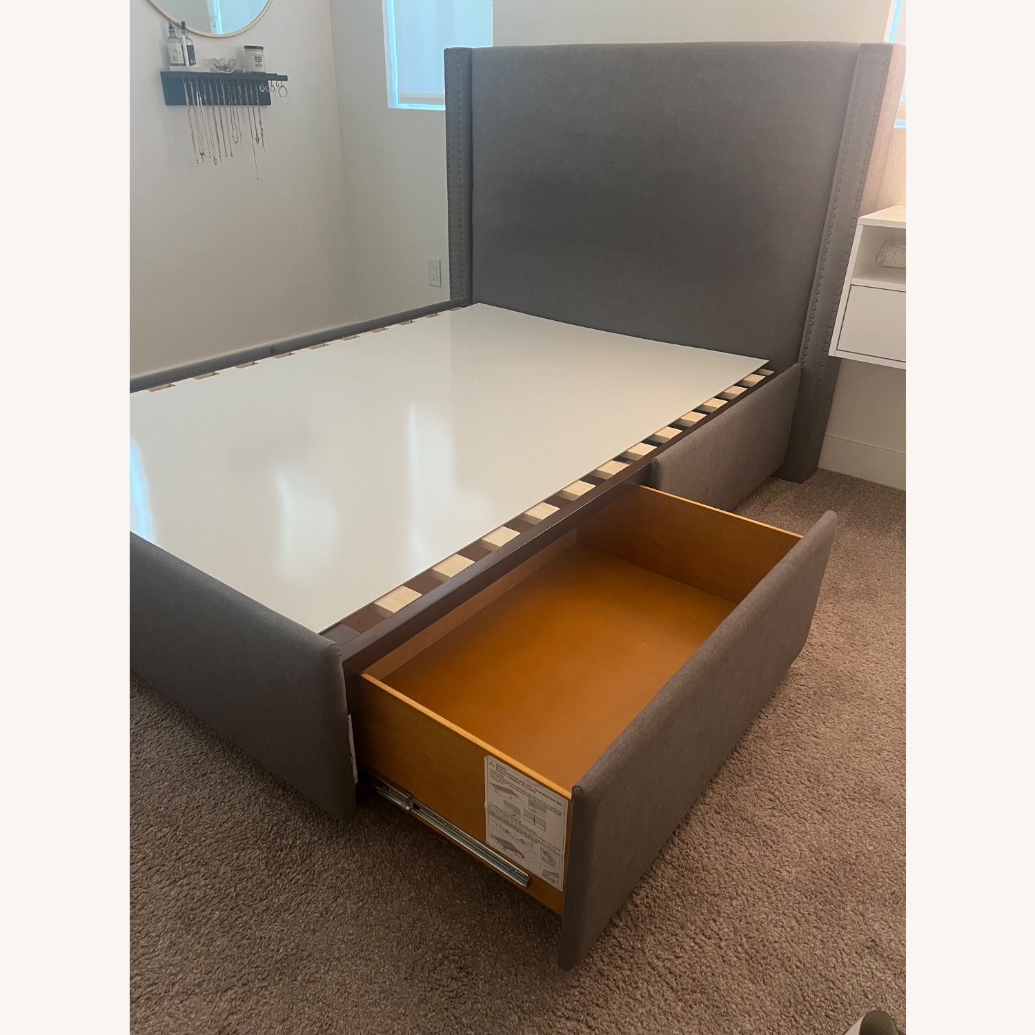 Pottery Barn Harper Platform Storage Bed - image-2