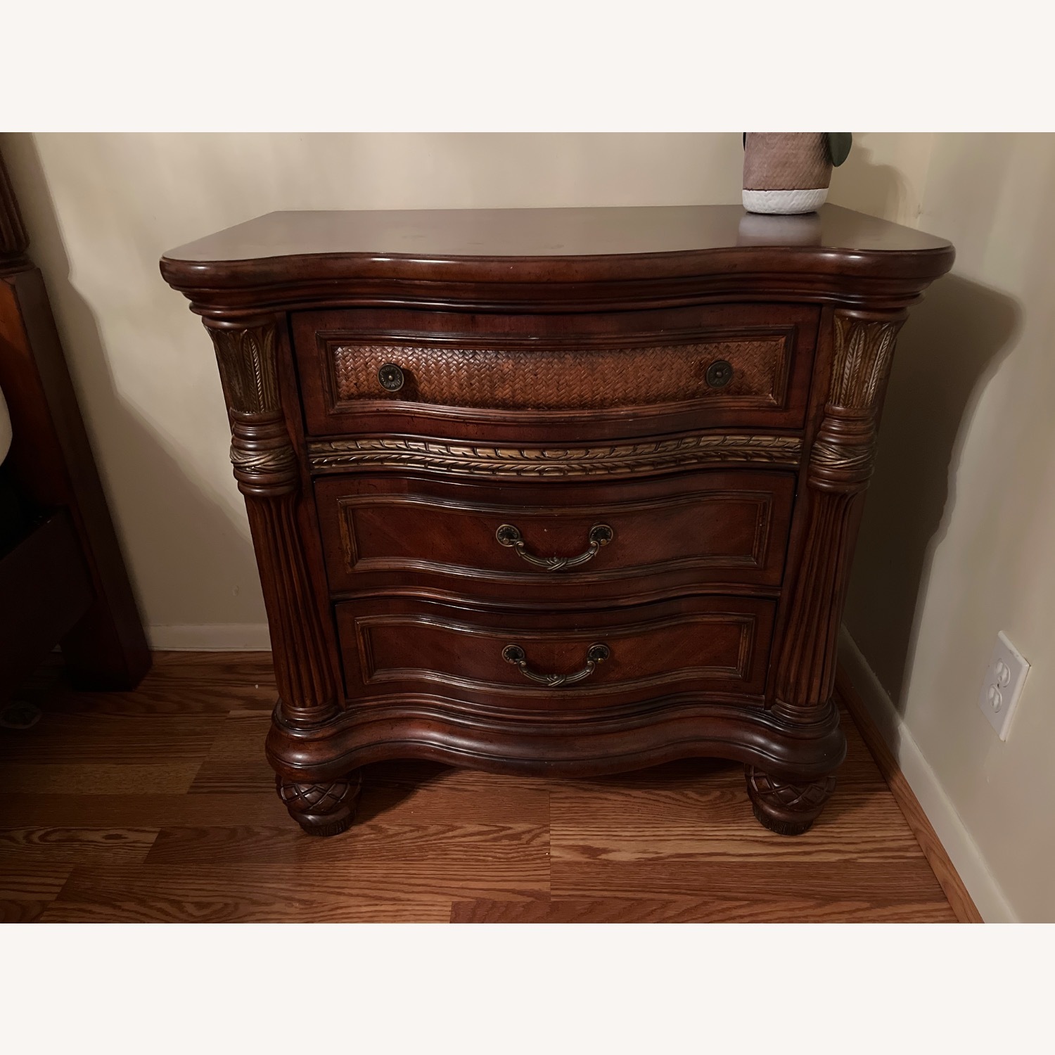 Solid Wood Side Table - image-1