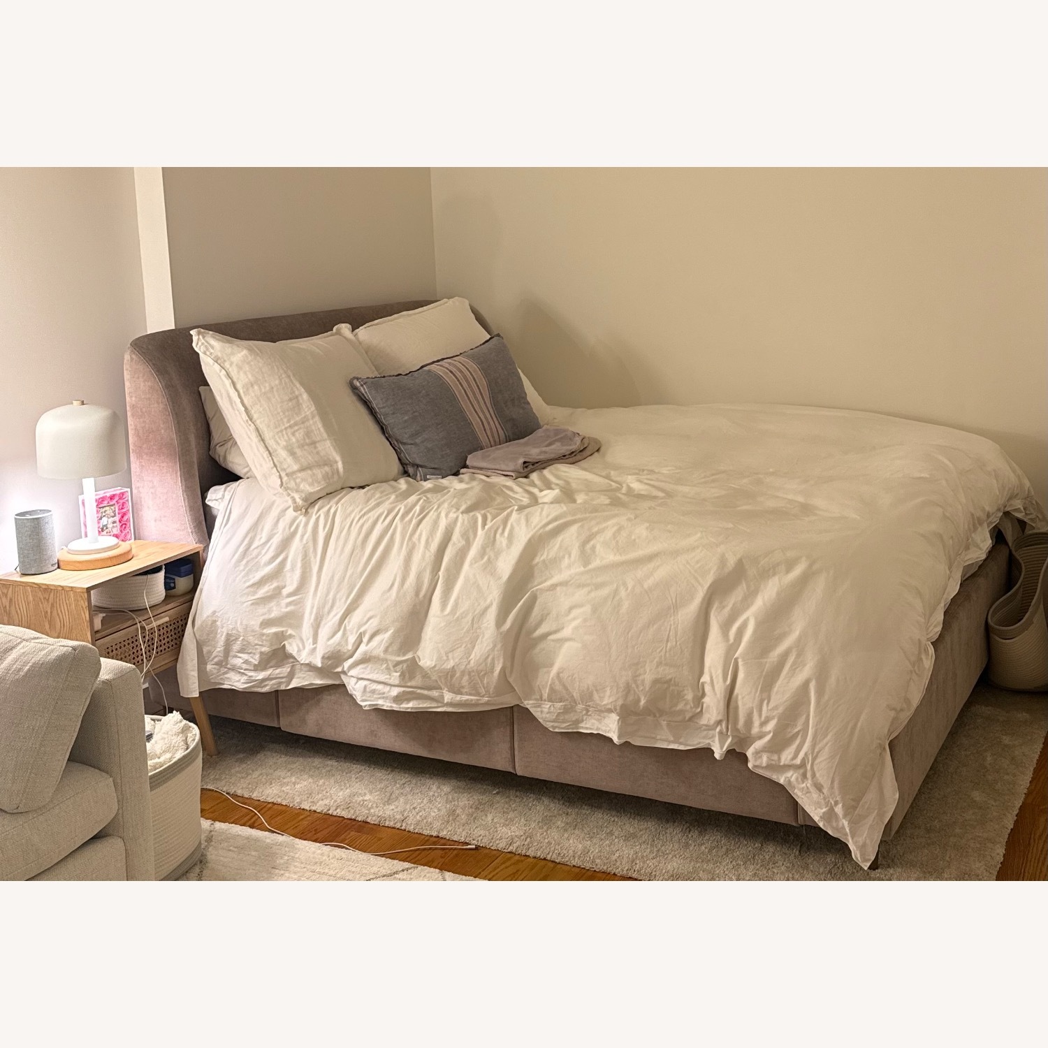 West Elm Lana Upholstered Storage Bed - image-5
