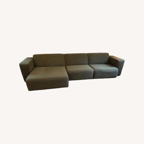 Used Article Sanna Green Couch for sale on AptDeco