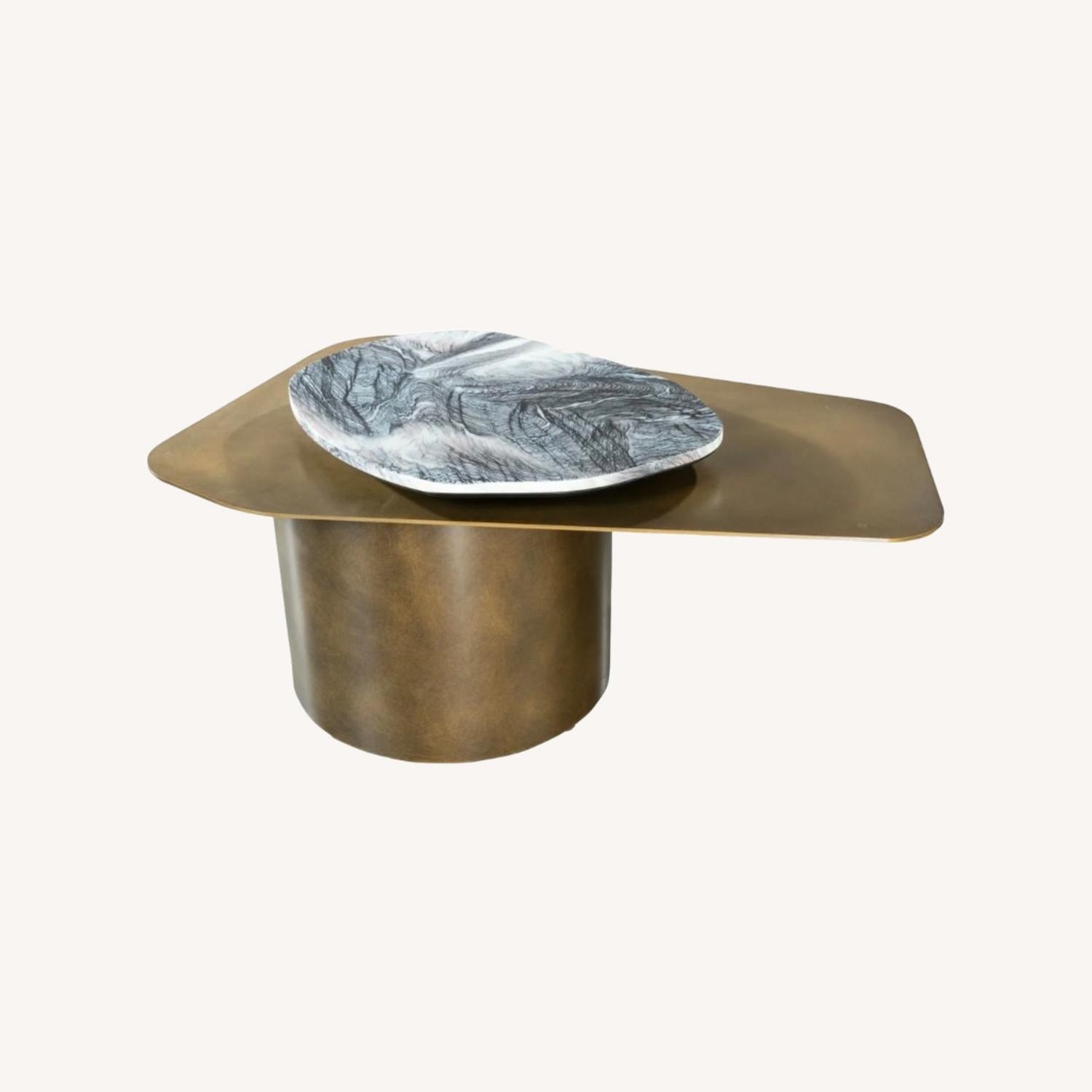 Statements by J irregular Narble Table - image-0