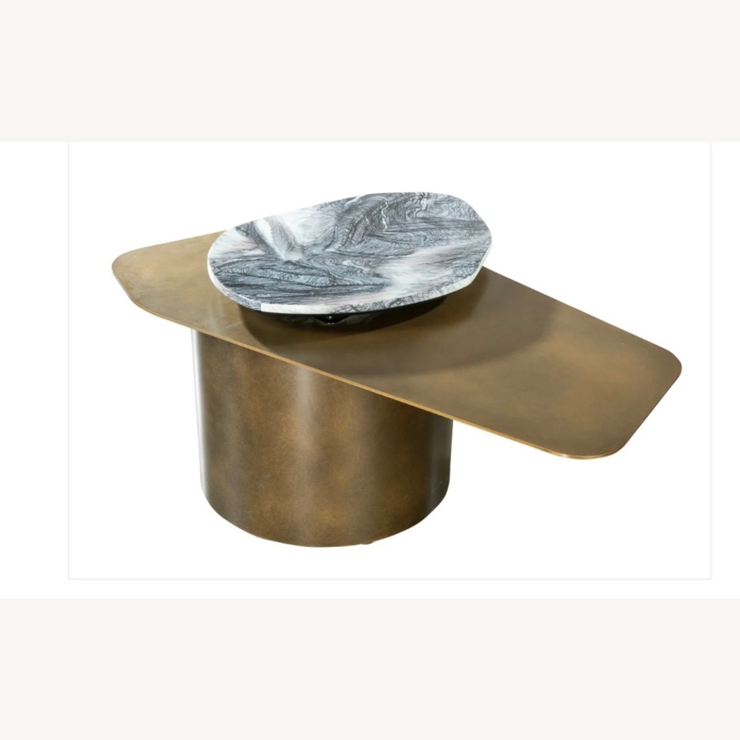 Statements by J irregular Narble Table - image-3