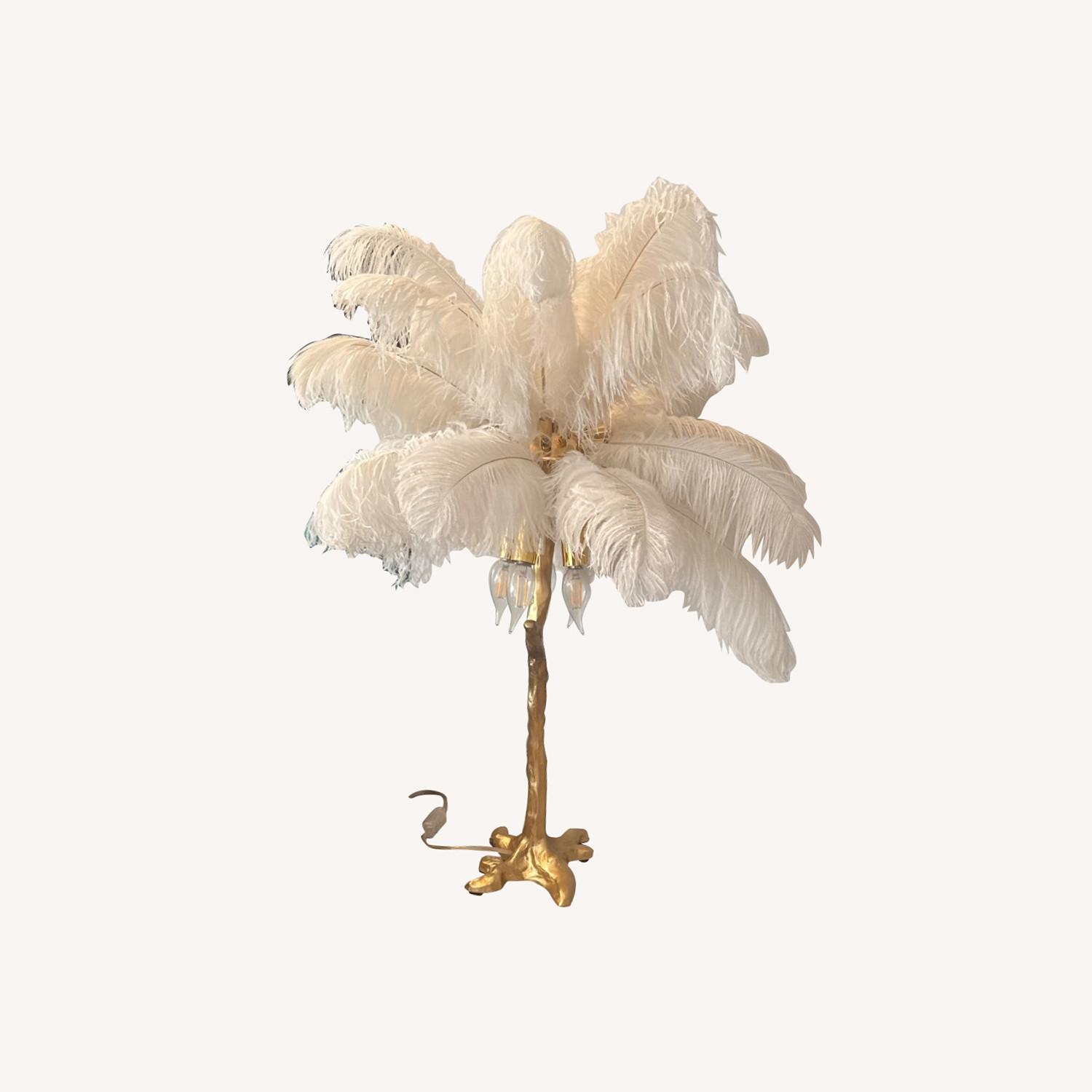 Feather Table Lamp  - image-0