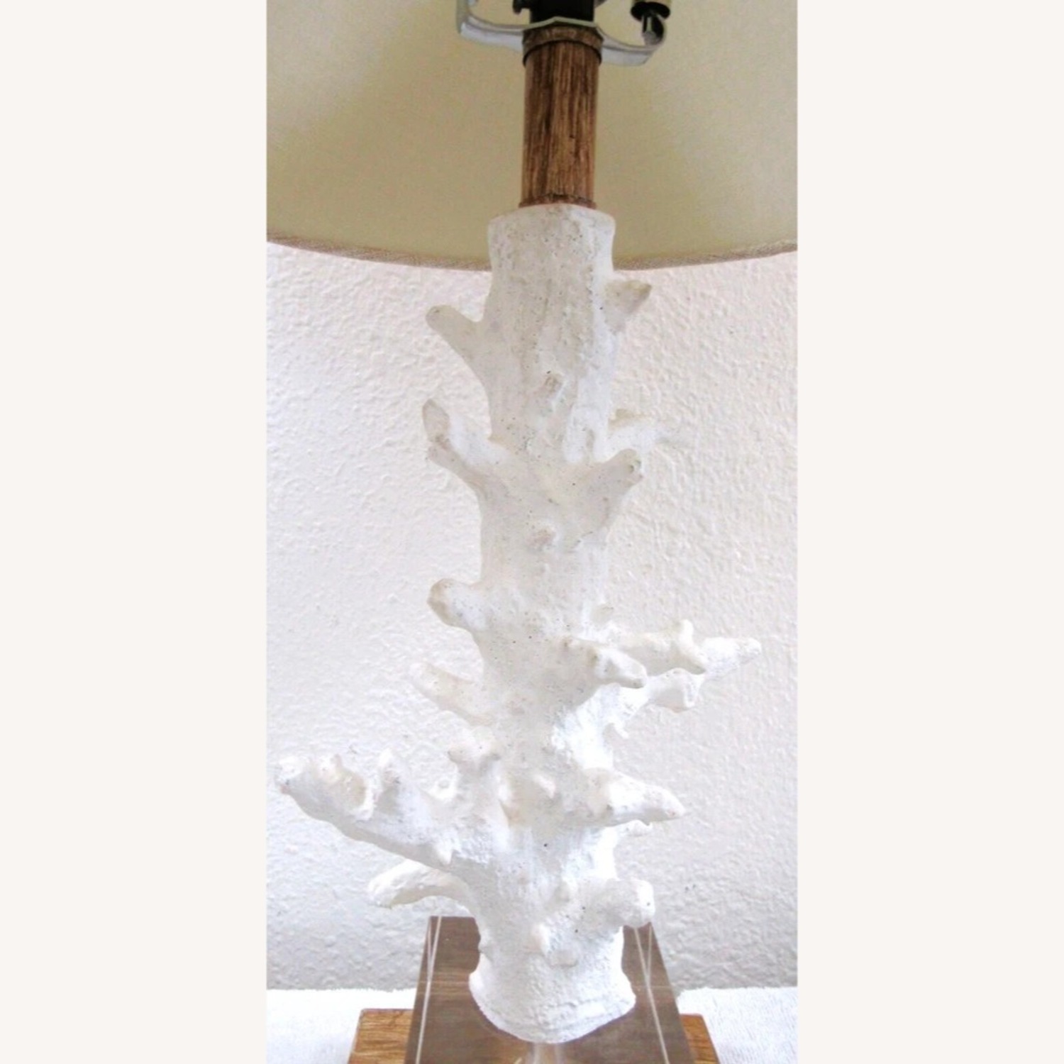 Pair of Uttermost Corallo White Coral Table Lamps - image-5