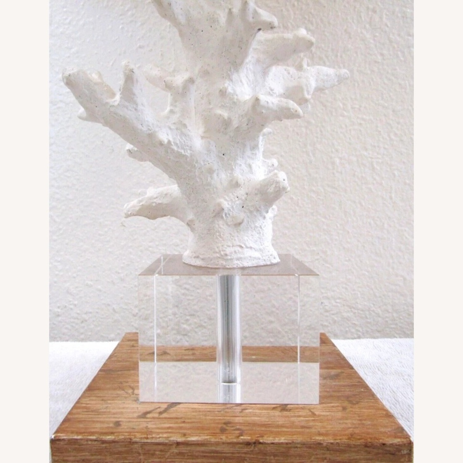 Pair of Uttermost Corallo White Coral Table Lamps - image-4