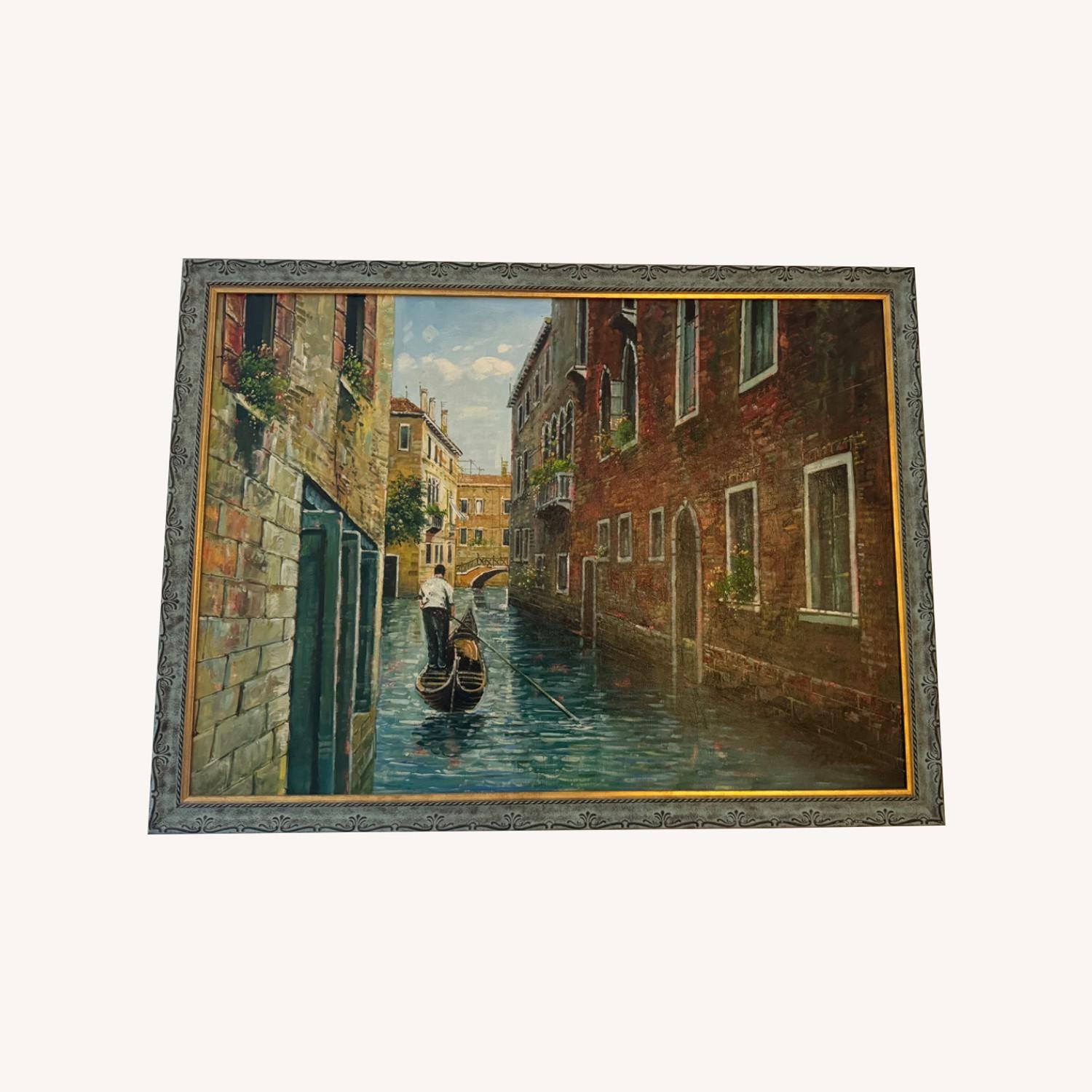Canvas Paining of Venice - image-0